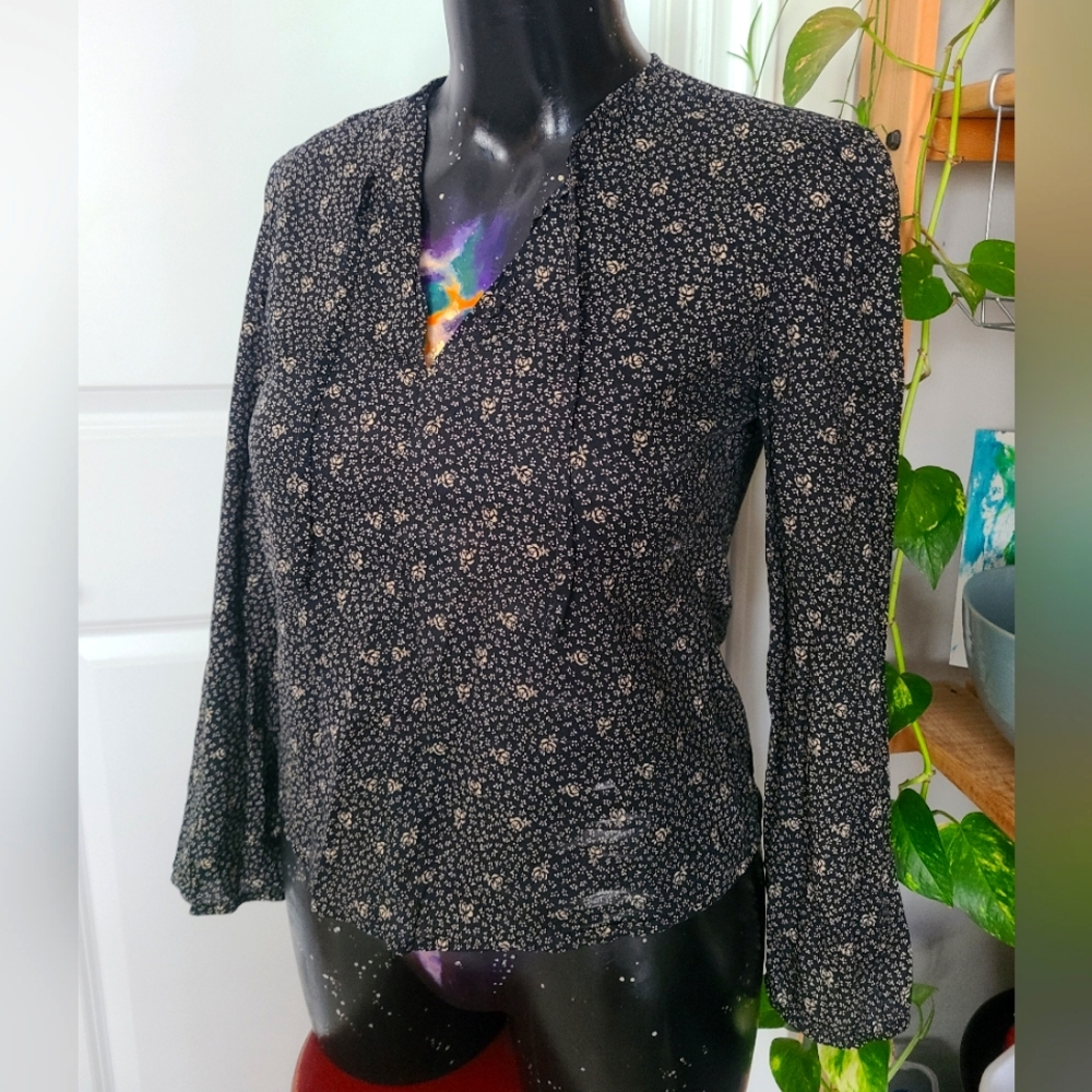Vintage Floral Ralph Lauren Blouse
